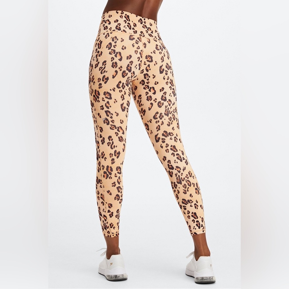 Fabletics Define PowerHold Super High-Waisted 7/8 Legging Yoga Pilates Workout